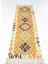 Yün Iplikten El Dokuma Turuncu Afgan Kilim Yolluk 65X192 cm (1.25 M²) 2