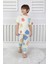 Renk Blokları Desenli Çocuk Pijama Takımı 2