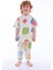 Renk Blokları Desenli Çocuk Pijama Takımı 3