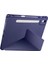 Lenovo Idea Tab Pro 12.7 TB-373FU Kılıf Tri Folding Kalem Bölmeli Standlı Kılıf Uyandırma Özellikli 5