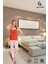 Ay Melek Kadın Pijama Takımı Pamuklu Lüx Askılı Pijama Seti 1