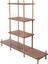 YPR Wood Doğal Çam- Ahşap- Çok Katlı Raf – Kitaplık, Çiçeklik, Kolay Kurulum- Konsol Çok Amaçlı 30X50X120 3