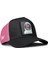 V1 Trucker Space - 1 Kod Logolu Unisex Siyah-Pembe Şapka 1