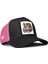 V1 Trucker Kaplan - 13BS Kod Logolu Unisex Siyah-Pembe Şapka 1