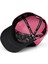 V1 Trucker Kaplan - 13BS Kod Logolu Unisex Siyah-Pembe Şapka 3