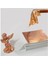 Varak Kaplama Yaprak Metalik Folyo Imitasyon 9X9CM 10LU Paket 10 Condance Rose Gold R5799F-10 9
