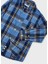 Erkek Çocuk Mavi Ekose Gömlek 4111 3