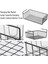 1 Adet Metal Mutfak Düzenleyici Raf Masa Altı Asılı Ağ Sepet Çok Işlevli Kitap Depolama Rafı Ev Ofisleri A (Yurt Dışından) 4