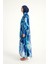 Lacivert Renk Geçişli Şifon Pareo Kimono – P2513-2 6
