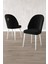 Milas Beyaz Mermer 80X132 Açılabilir Mdf Masa Yemek Odası Takımı, Mutfak Takımı 4 Sandalye, 1 Bench 4