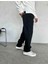 WE11 Erkek Siyah Baggy Jeans Bol Paça 2