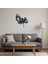 Geometrik Çiçek Desenli Dekoratif Tablo - PHN2816-8706 4