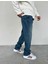 WE11 Erkek Baggy Jeans Koyu Mavi 3