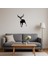 Çift Geyik Siluetli Dekoratif Tablo - PHN4059-1883 4