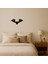 Uçan Yarasa Motifli Dekoratif Mdf Tablo - PHN2375-4165 1