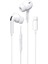 Type-C Girişli Hd Mikrofonlu Stereo Kablolu Type-C Kulaklık Xiaomi-Oppo-Redmi-Huawei-Apple iPhone Samsung Uyumlu 2