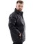 Mode Xl Erkek Büyük Beden Dik Yaka Kışlık Mont U24610 Siyah 7