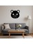Ayı Yüzü Desenli Mdf Dekoratif Tablo - PHN5127-9184 4