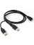 USB 3.0 To Mikro B Harici HDD Y Kablo Harici Harddisk Kablosu 60CM 1