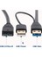 USB 3.0 To Mikro B Harici HDD Y Kablo Harici Harddisk Kablosu 60CM 4