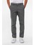Siyah Regular Armürlü Pantolon 2