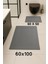 %100 Pamuk Dokuma, Su Emici, Banyo Paspas Seti, Banyo Halısı Vera 2'li Klozet Takım 60X100-60X50 2