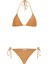 Lurex Hardal Üçgen Bikini Takım 1