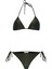 Lurex Gold Simli Yeşil Üçgen Bikini Takım 1