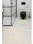 Krem Rengi %100 Pamuk Dokuma, Su Emici, Banyo Paspas Seti, Banyo Halısı Vera 2'li Klozet Takım 60X100-60X50 1