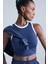 Fit Crop Bisiklet Yaka Sporcu Atlet E7723AX25AU 1