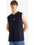 Boxy Fit Baskılı Bisiklet Yaka Atlet G0021AX25HS 4