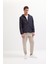 %100 Pamuk Jogger Slim Fit Dar Kesim Beli Bağcıklı Gabardin Pantolon D8607AX25SP 2