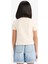 Kız Çocuk Slim Fit Dar Kesim Bisiklet Yaka Ribana Basic Düz Kısa Kollu Tişört B3054A825SM 8