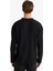 Boxy Fit Rahat Kesim Bisiklet Yaka Yumuşak Kumaş Basic Düz Sweatshirt F4642AX25AU 6