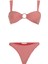 Tokalı Kırmızı Straplez Bikini 1