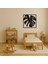 Monstera Bitki Desenli Dekoratif Tablolar - LORCE5799-3021 3