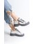Jet-Agatha Bağcıklı Fermuarlı Ortopedik Taban Kadın Sneaker Spor Ayakkabı Cgt - Krem 4