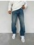 WE11 Erkek Baggy Jeans Koyu Mavi 1