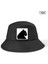 Panter Logolu Siyah Bucket Şapka 1