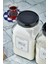 2'li 3000 ml Cam Saklama Kabı Un ve Tuz Etiketli Kahverengi Set 2