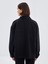Lcw Vision Siyah Oversize Kadın Jean Gömlek Ceket 4