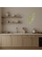 Romantik Kalp ve Yazı Tasarımlı Duvar Altın Aynalı Tablosu - LORCE6110-1361 3