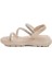 Krem Kadın Sandalet T-005 Z 2