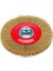 Sedef Saçaklı Daire Tel Fırça 80 mm 55310 1