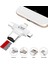 HC05 4 In 1 iOs Android Type-C Lightning USB-A MicroSD TF Kart Okuyucu 3