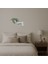 Modern Çizgisel Yaprak Tasarımlı Dekoratif Aynalı Tablo - NEONX4902-3666 2