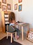 Mobilya Montessori Çocuk Çalışma Aktivite Masası ve 1 Sandalye Set Mickey 2