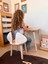 Mobilya Montessori Çocuk Çalışma Aktivite Masası ve 1 Sandalye Set Mickey 1