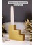Şamdan Mumluk Dekoratif Mumluk Beyaz Renk Tealight Mumluk Model 18 6