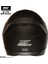 M-910 Full Face Kask Mat Black – Güneş Vizörlü, Dot/ce Onaylı, Intercom Uyumlu 4